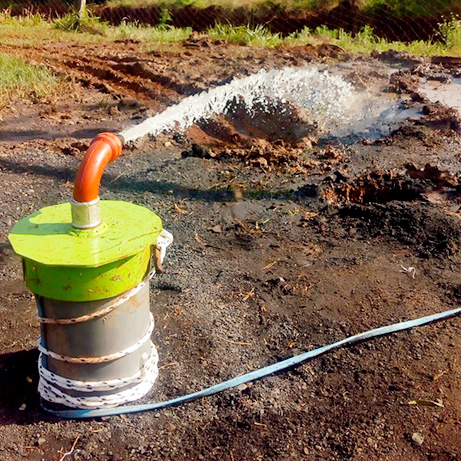 bomba de agua pozo de agua perforaciones